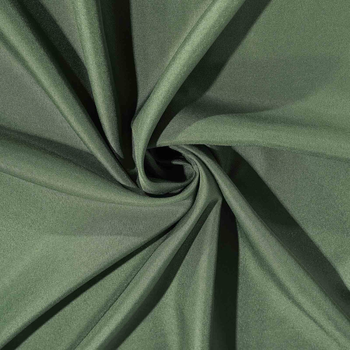 Polyester Square 70"x70" Tablecloth Olive Green - Wrinkle-Resistant & Durable Table Cover