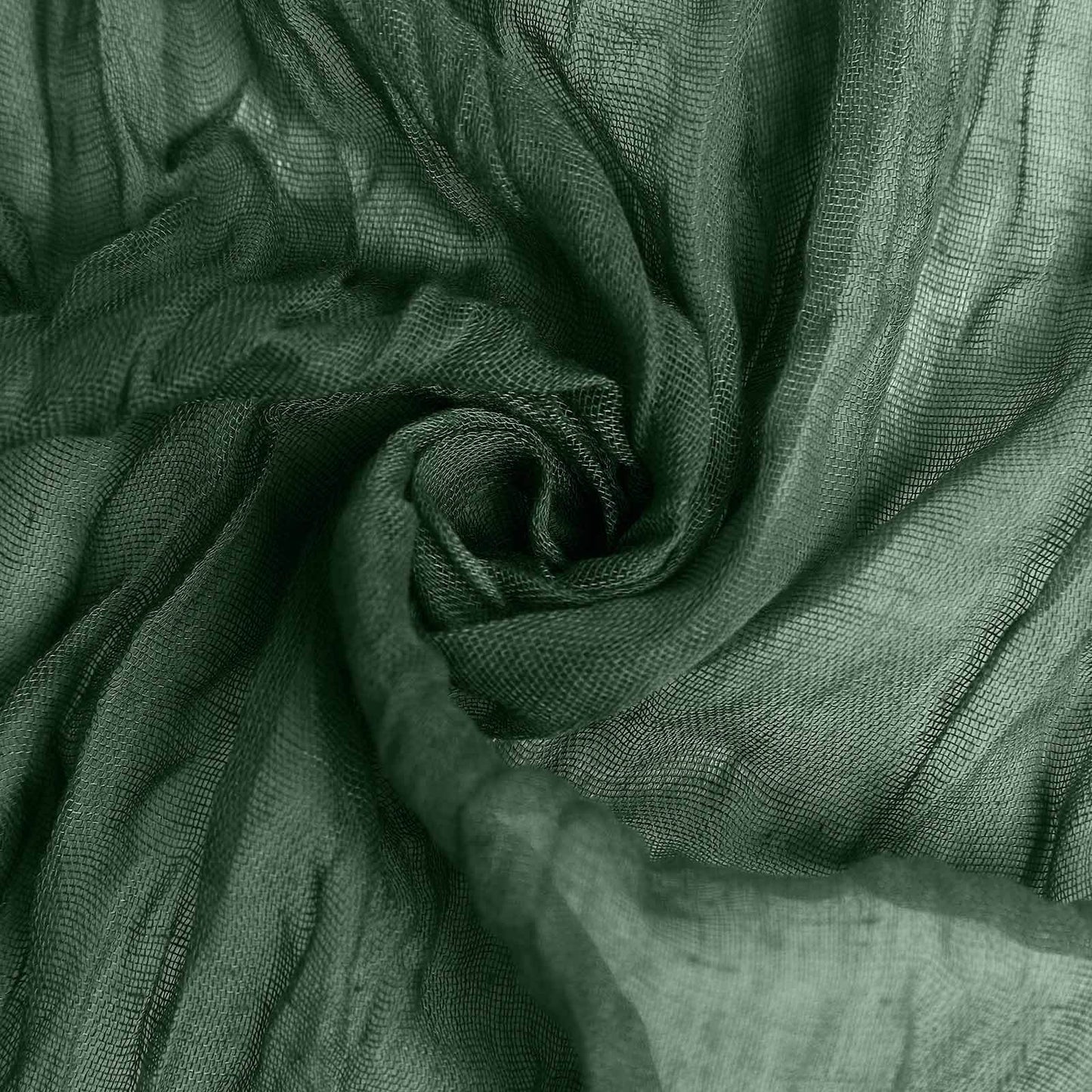 5 Pack Gauze Cheesecloth 24"x19" Napkins Olive Green Reusable Dinner Napkins