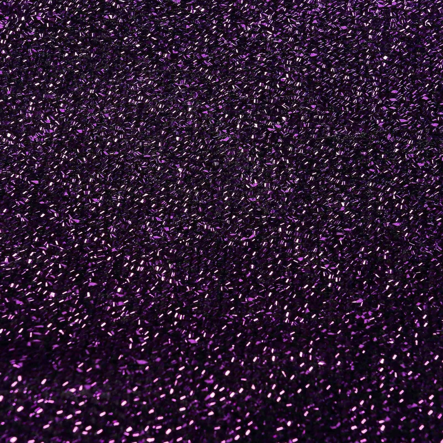 Stretch Spandex Chair Cover Purple for Folding Chairs - Metallic Shimmer Tinsel Back Design Fitted Slipcover