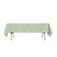 Polyester 60"x102" Rectangle Tablecloth White/Sage Green - Checkered Buffalo Plaid Table Cover