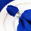 5 Pack Polyester 17"x17" Napkins Royal Blue - Durable & Wrinkle Resistant Dinner Napkins