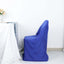 Polyester Slip On Folding Chair Covers Royal Blue - Stain-Resistant Reusable Durable Fabric