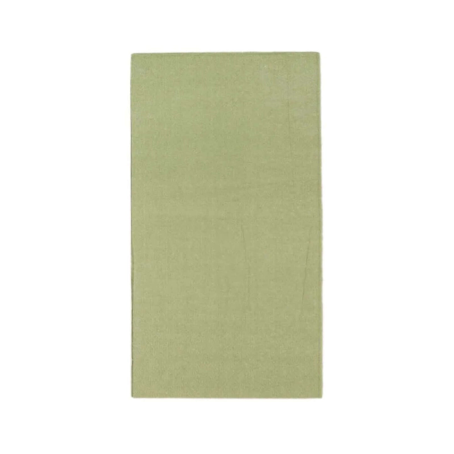 50-Pack Paper Napkins Sage Green - Soft Disposable 2-Ply Dinner Napkins for Weddings
