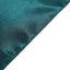 5 Pack Satin Chair Sashes Peacock Teal - Durable Chair Bows with Shiny Finish 6"x106"