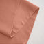 Satin Rectangular 90"x132" Tablecloth Terracotta (Rust) - Seamless Table Cover
