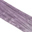 5 Pack Taffeta 6"x106" Chair Sashes Violet Amethyst Accordion Crinkle Texture - Stylish Decor for Weddings & Gatherings