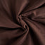 Polyester 132" Round Tablecloth Chocolate - Seamless Chic Table Cover