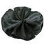 5 Pack Satin 20"x20" Napkins Black - Luxurious Shine & Smooth Dinner Napkins for Upscale Events