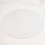 10-Pack Candle Plate Circle Acrylic Mirror Tray Silver Round - Event Display Decor 16"