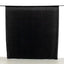 Black Crushed Velvet Backdrop Curtain â€“ 8ft x 8ft Event Drape with Rod Pocket, Privacy Panel for Photo Booths & Events