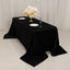Lamour Satin 90"x132" Rectangle Tablecloth Black - Soft & Silk-Like Seamless Table Cover for Weddings & Parties