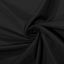 Premium Polyester 70"x70" Table Overlay Square Tablecloth Black 220GSM Wrinkle-Resistant Table Cover