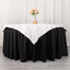 Scuba 54"x54" Table Overlay Square Tablecloth White - Wrinkle Free & Stain Resistant Table Cover