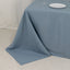 Premium Polyester 90"x132" Rectangle Tablecloth Dusty Blue - Seamless 220GSM Stain-Resistant Table Cover