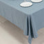 Premium Polyester 60"x102" Rectangle Tablecloth Dusty Blue - Durable 220GSM Wrinkle-Resistant Table Cover