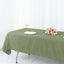Polyester 60"x126" Rectangle Tablecloth Dusty Sage Green - Wrinkle-Resistant Table Cover