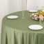 Scuba Round 108" Tablecloth Dusty Sage Green - Wrinkle Free & Stain Resistant Table Cover