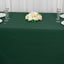 Scuba Rectangular 90"x156" Tablecloth Hunter Emerald Green - Wrinkle Free, Stain Resistant & Seamless Table Cover