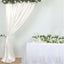 8ftx10ft Ivory Satin Event Curtain Drapes, Backdrop Event Panel