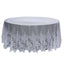 Lace 120" Round Tablecloth White - Seamless Premium Design for Upscale Celebrations