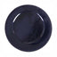 6-Pack Acrylic Round Charger Plates 13" in Navy Blue with Beaded Rim, Dinner Charger Event Tabletop Decor
