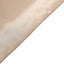 Satin Chair Cover Self-Tie Universal Design Nude - Durable Slip-On Cover for Folding, Dining, Banquet & Standard Chairs