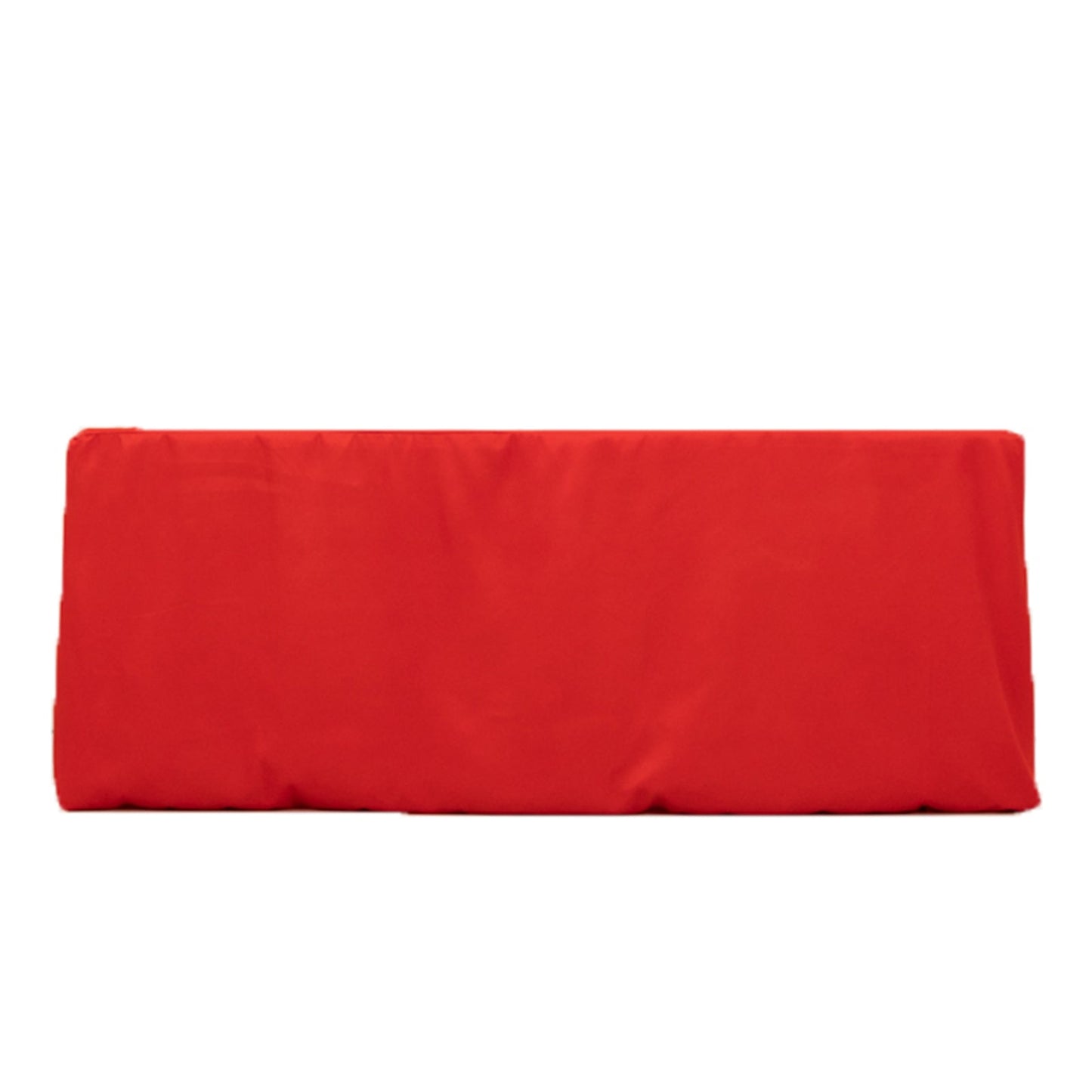 Premium Polyester 6ft Rectangle Tablecloth Red Durable Fitted 220GSM Table Cover