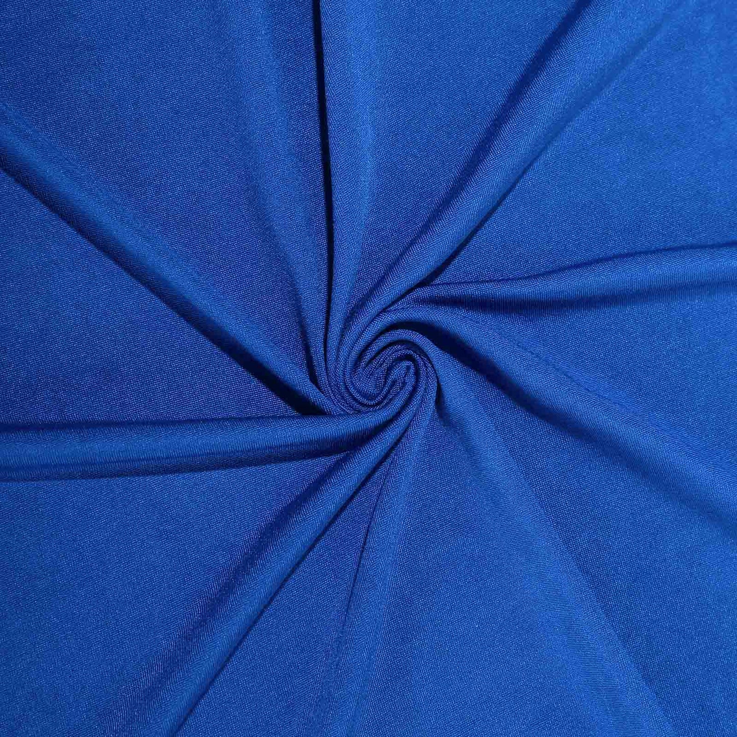 Stretch Spandex 96"x30" Rectangle Table Cover Royal Blue - Durable Form-Fitting Tablecloth