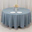 Premium Polyester 108" Round Tablecloth Dusty Blue - Wrinkle-Resistant 220GSM Table Cover