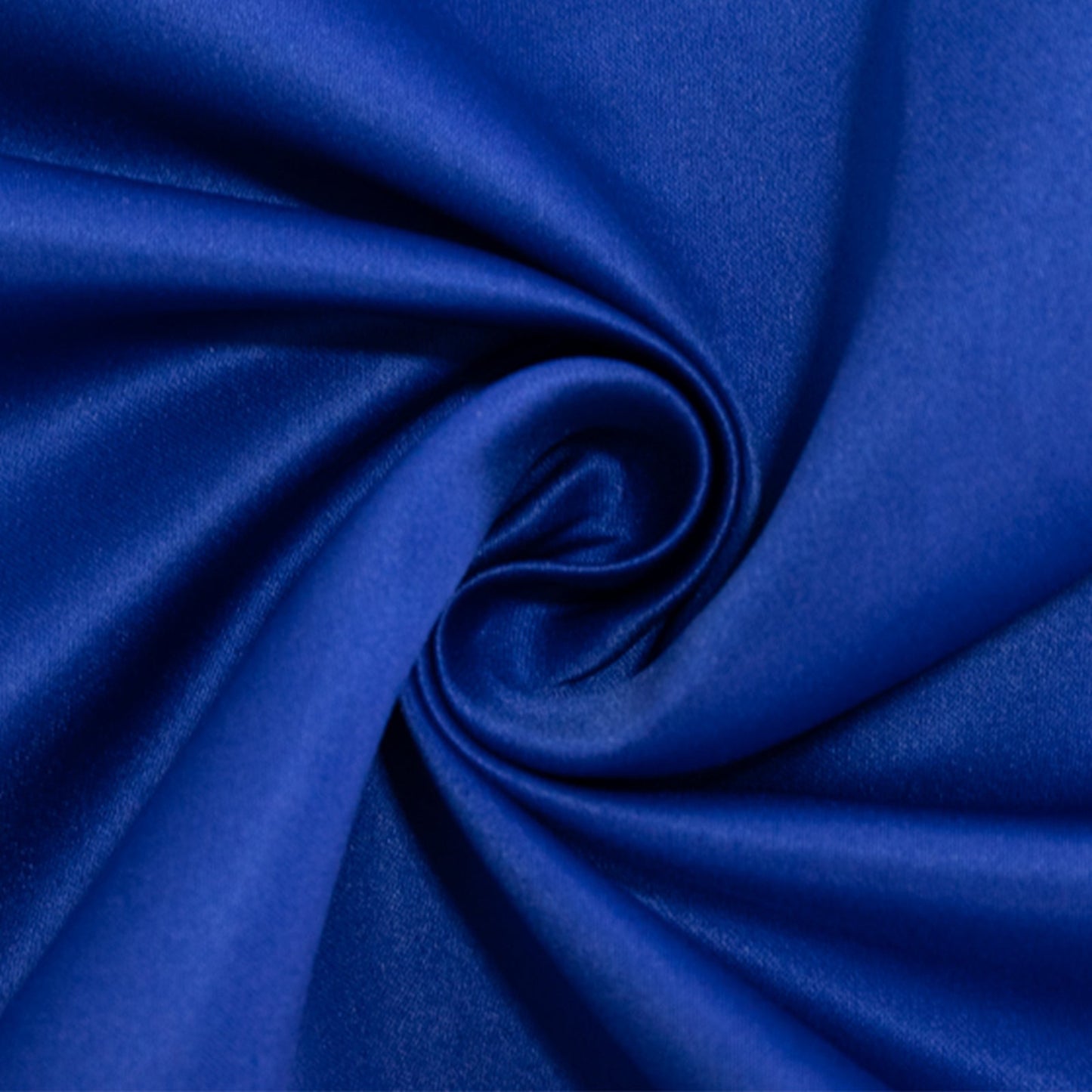 Lamour Satin 120" Round Tablecloth Royal Blue - Seamless Table Cover with Soft Tempered Sheen