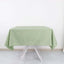 Polyester Square 54"x54" Tablecloth Sage Green - Wrinkle-Resistant & Durable Table Cover