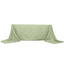 Taffeta 90"x156" Rectangle Tablecloth Sage Green - Accordion Crinkle Seamless Table Cover