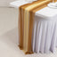 20-Pack 9ft Sheer Table Runners â€“ Champagne/Gold Shimmer Sheer Drapes, Wrinkle-Free