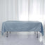 Taffeta 60"x102" Rectangle Tablecloth Dusty Blue - Accordion Crinkle Table Cover
