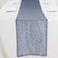 Sequin 12"x108" Table Runner Dusty Blue - Glittering Design