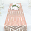 Sequin 12"x108" Table Runner Rose Gold - Diamond Glitz Design