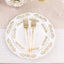 24-Pack Plastic Forks with Gold Glitter - Disposable Silverware Cutlery for Events