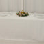 Lamour Satin 90"x156" Rectangle Tablecloth Ivory - Luxurious, Soft Seamless Table Cover