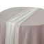 Chiffon 6ft Table Runner Ivory - Flowy & Lightweight Table Decor
