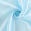 Satin Rectangular 60"x126" Tablecloth Light Blue - Smooth and Lustrous Table Cover