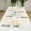 50 Pack 13" Round Disposable Paper Placemats â€“ Pearl White Cardboard Dining Table Mats, 120 GSM