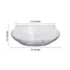 Glass Floating Candle Bowl Multi-Purpose Design - Table Centerpiece for Decor 10"