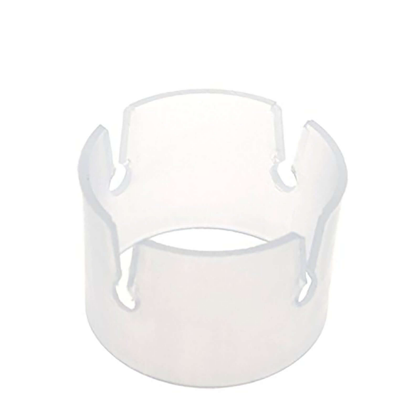 50 Pcs 1.25" Balloon Arch Attachment Clips, 4 PT Clear Plastic Clips