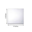 4-Pack Hanging Wall Decor Square Glass Mirror Table Centerpiece - Decorative Reflective Display 12"