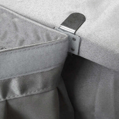 12Pcs 2" Metal Table Skirt Clips