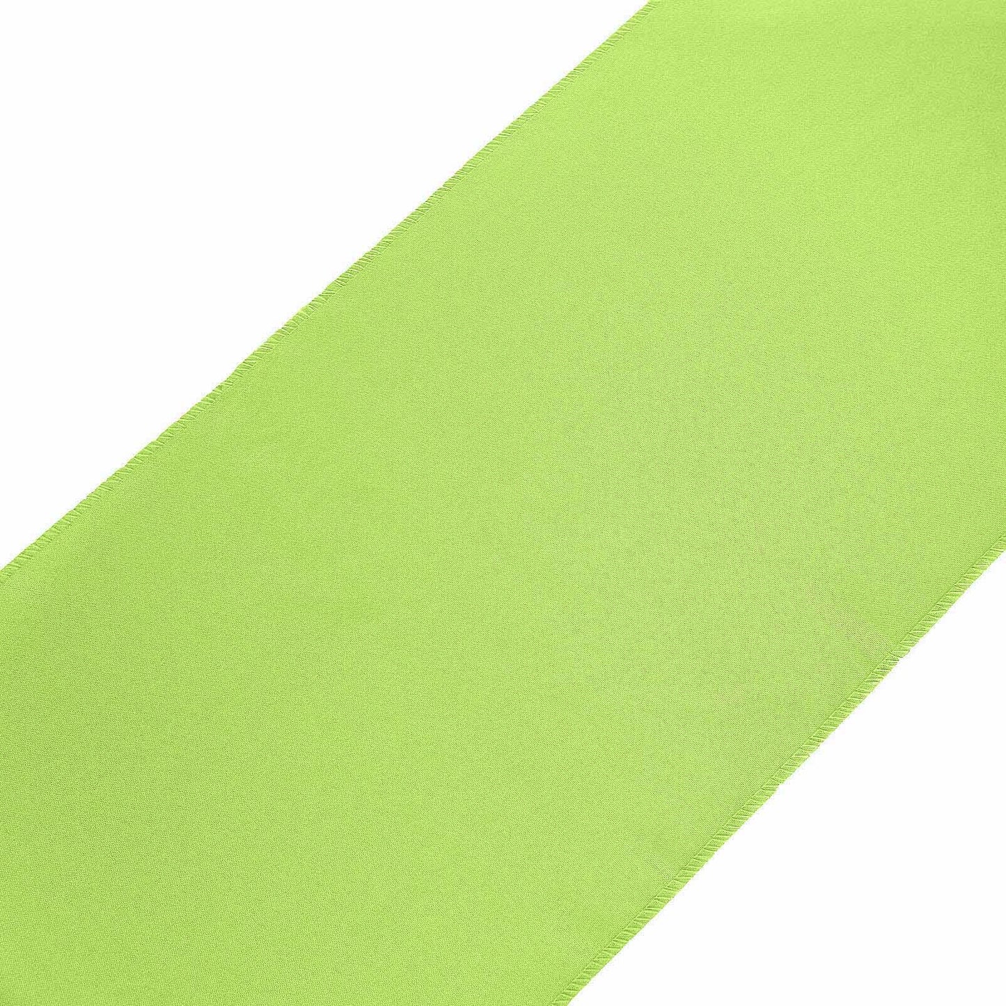 Polyester 12"x108" Table Runner Apple Green - Durable & Wrinkle-Resistant Table Decor