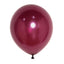 25 Pack 12" Shiny Pearl Eggplant Latex Helium or Air Balloons