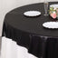 Polyester 72"x72" Table Overlay Square Tablecloth Black - Sequin Dots Wrinkle-Free Table Cover