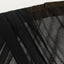 Black Sheer Backdrop Drape â€“ 5ft x 14ft Wedding Arch & Ceiling Decor Panel, Wrinkle Free with Soft Shimmer