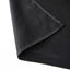 100% Cotton 54"x54" Square Tablecloth Black Linen - Soft & Breathable Fabric Table Cover
